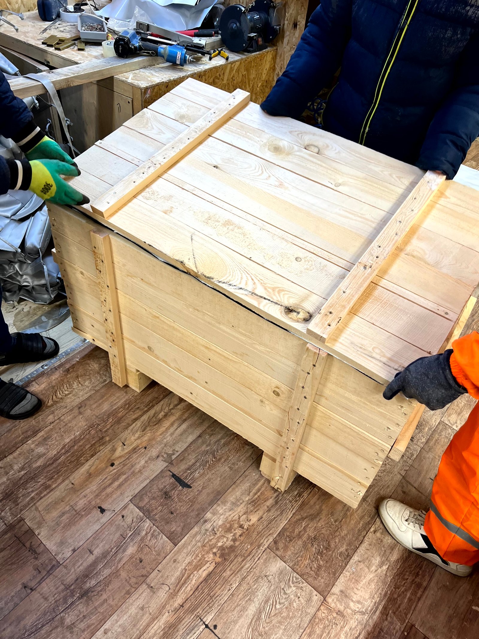 وقت إعداد العرض