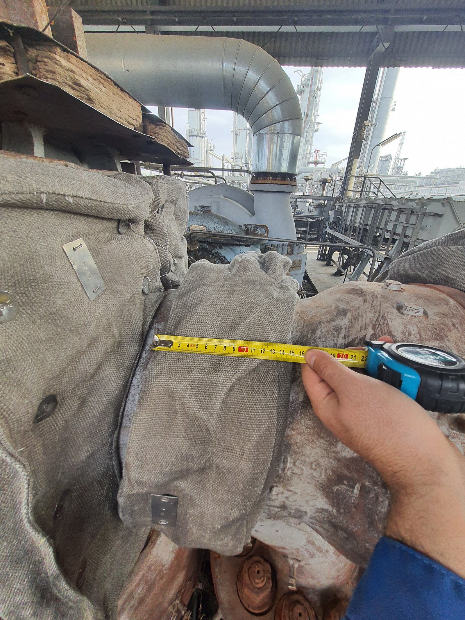 مشروع عزل توربين 1