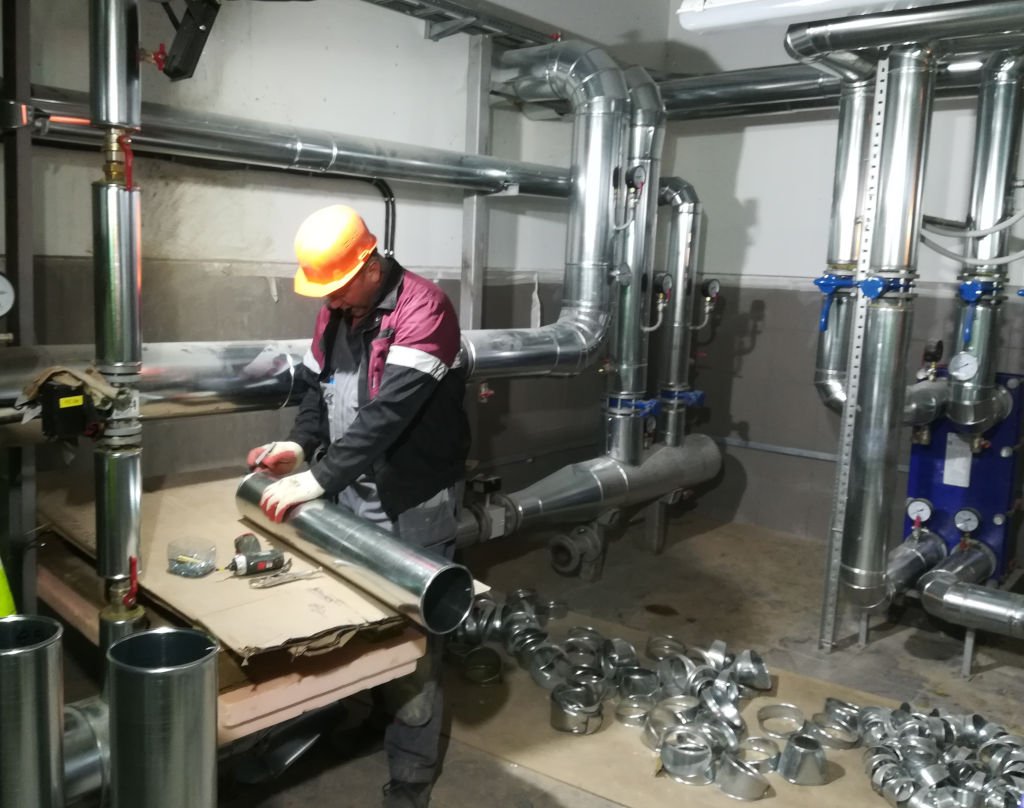 عملية تركيب العزل